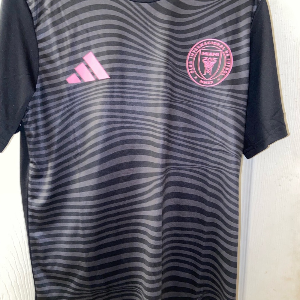 Adidas Miami MLS FC #10 Messi Men’s black jersey Sz XS